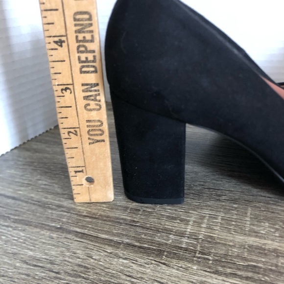H&M Black and Tan Women's Chunky Heeled Pumps - Picture 8 of 13